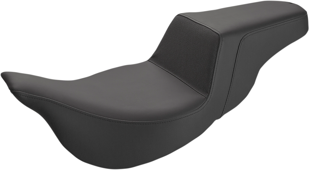 SADDLEMEN Step-Up Seat Gripper Black for Harley FL 2008-2024 (Part 808-07B-174EXT)
