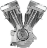 S&S CYCLE V80 Long-Block Engine for Evolution Big Twin – Custom Chassis, Natural Finish (Part #310-0232)