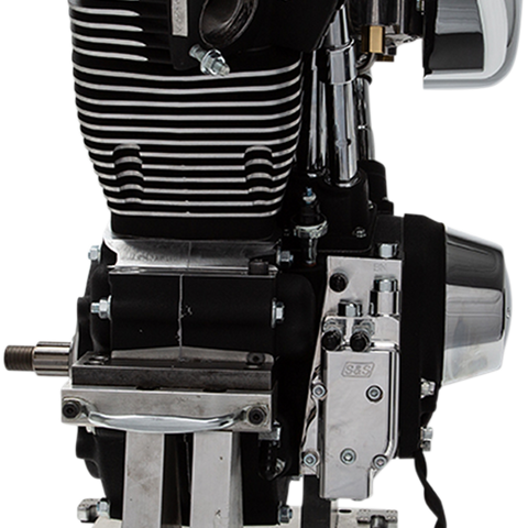 S&S CYCLE V80R Series Engine - Black for Custom Chassis | Evolution Big Twin 31-9150