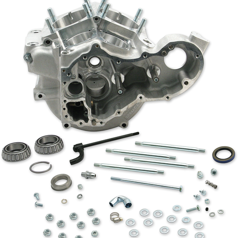 S&S CYCLE Super Stock® Generator Engine Case for Big Twin '48-'64 (Part No. 31-0008)