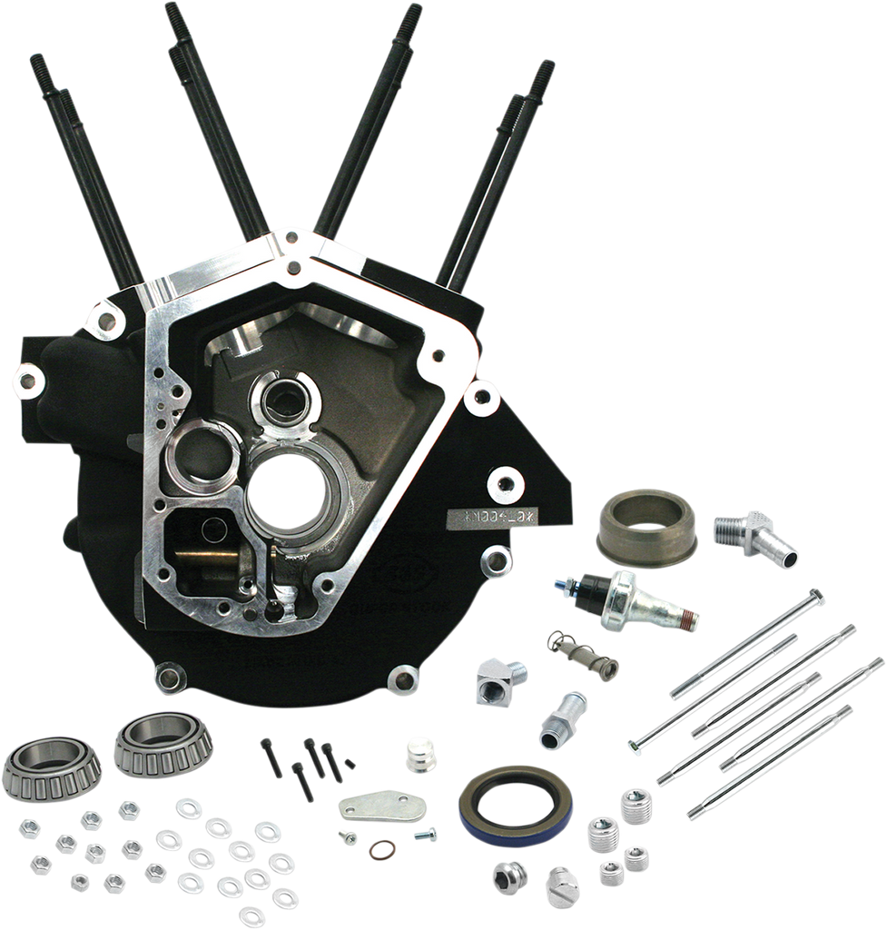 S&S CYCLE Super Stock® 3.5-inch Engine Case for Evolution Big Twin - Part 31-0052