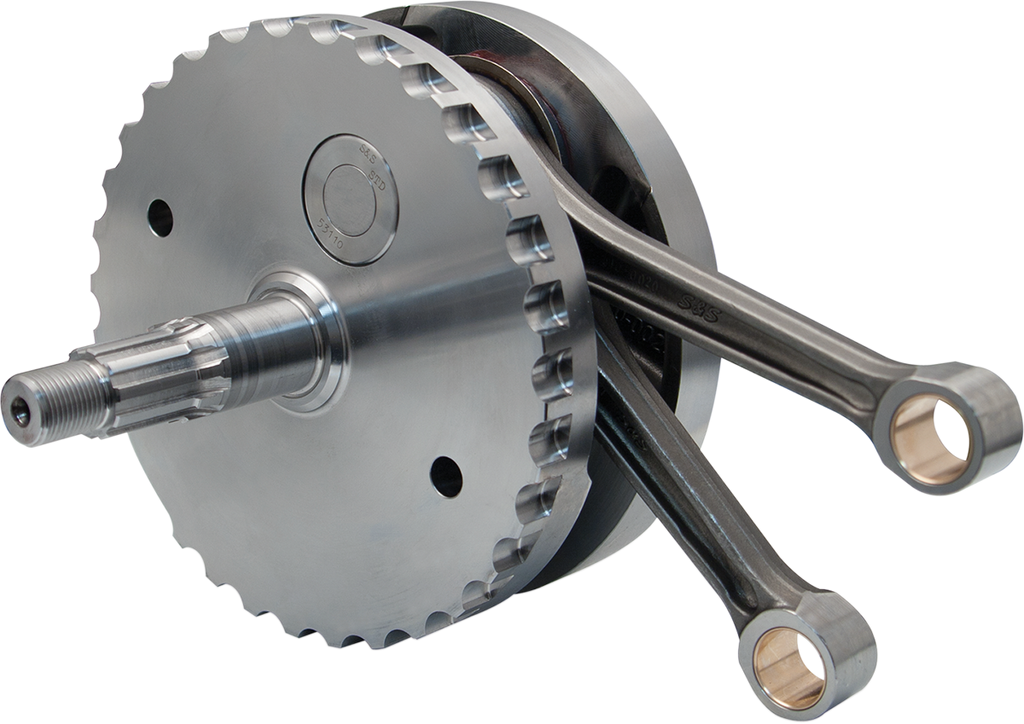 S&S CYCLE Flywheel Assembly 4-3/8 Inch for Twin Cam '99-'06 - Part 320-0361