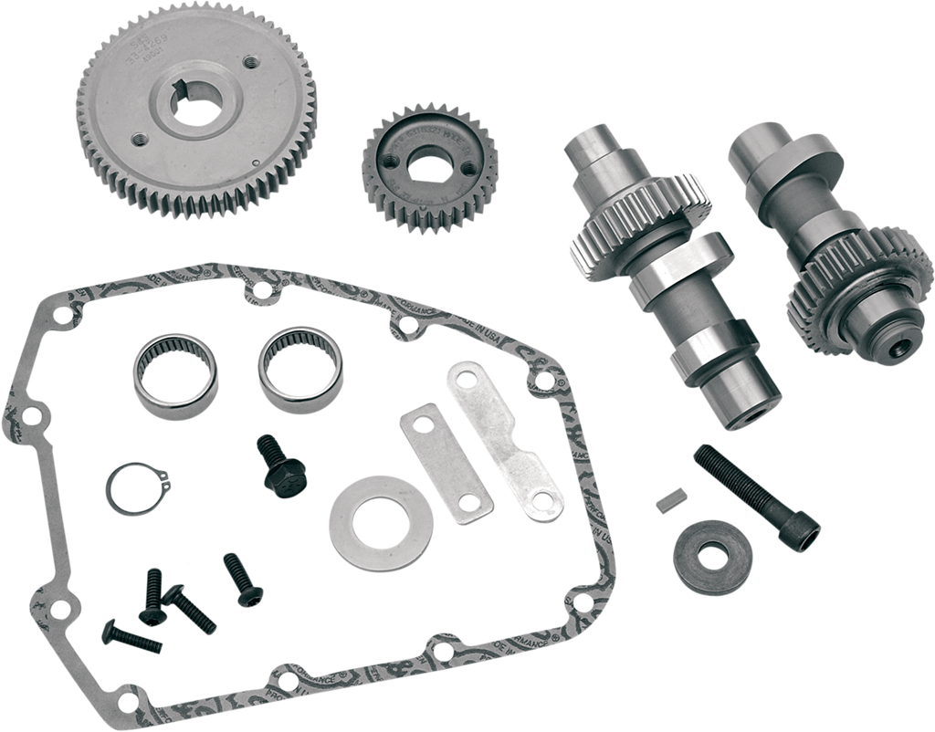 S&S Cycle 585G Gear Drive Camshaft Kit for Twin Cam Engines, 33-5268