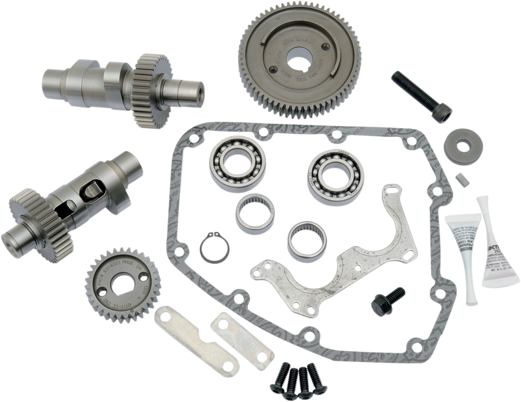 S&S CYCLE Camshaft Kit - Easy Start for Big Twin 1999-2006, Part 106-5442