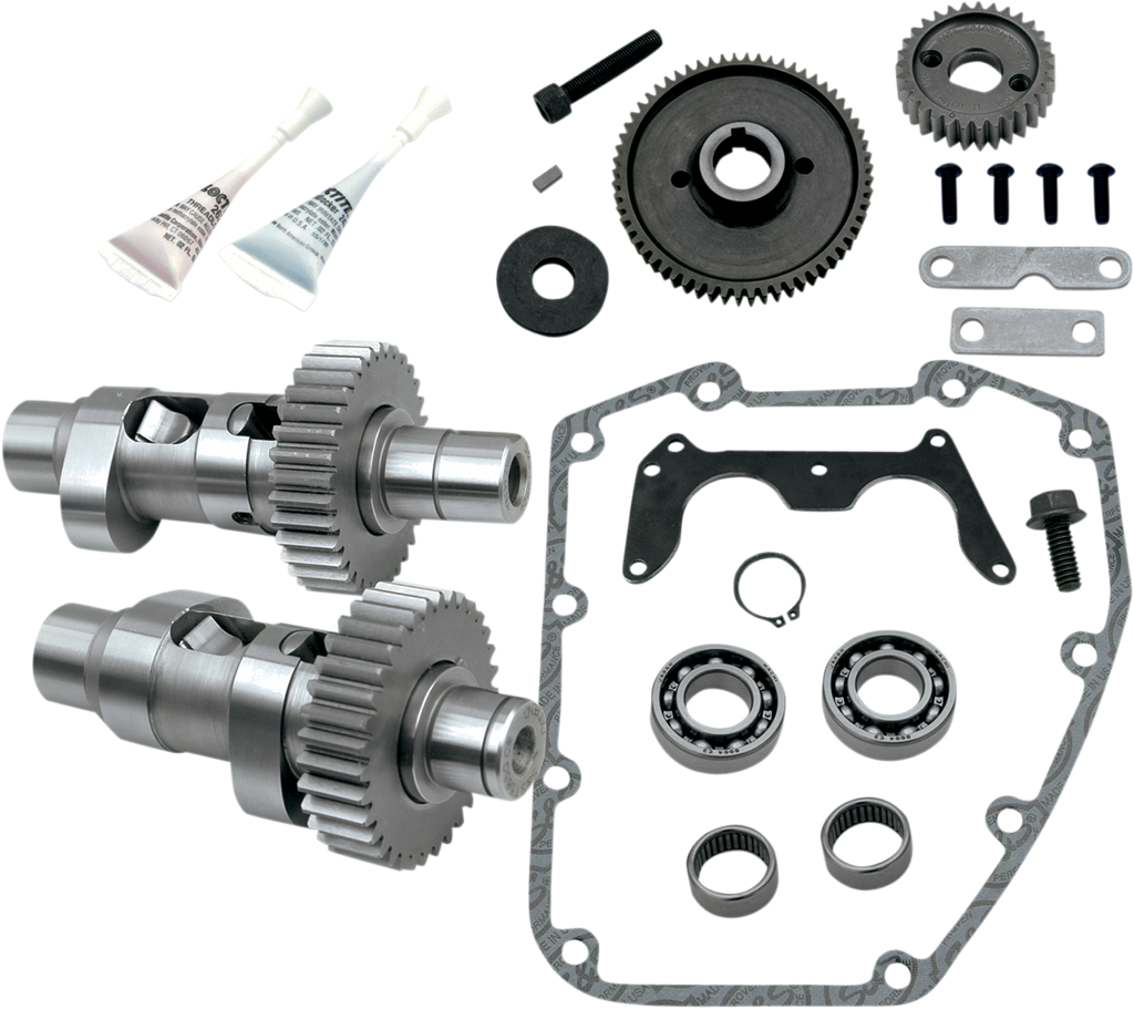 S&S Cycle Easy Start Camshaft, 640 Gear Drive for Twin Cam 1999-2006, 106-4840