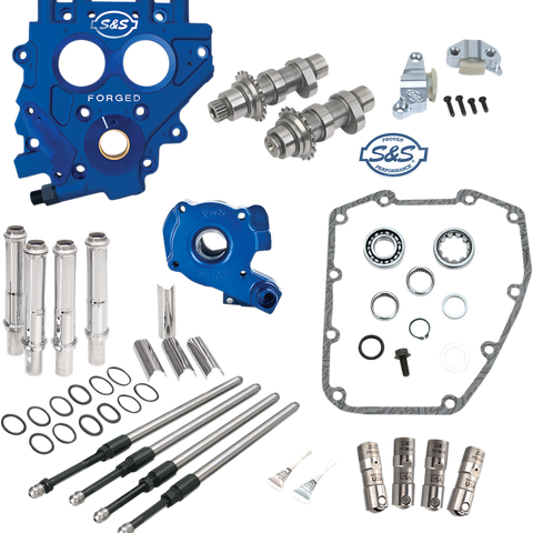 S&S Cycle 510C Cam Chest with Plate Kit for Harley-Davidson Twin Cam Engines, 330-0541
