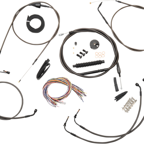 LA CHOPPERS Handlebar Cable/Brake Line Kit - Complete - 12