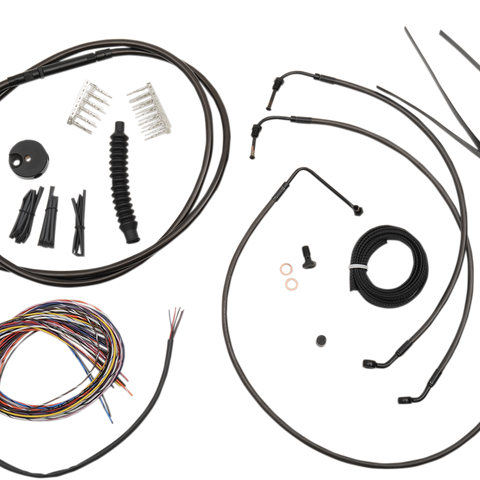 LA CHOPPERS Handlebar Cable/Brake Line Kit - Complete - 18