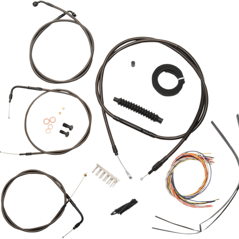 LA CHOPPERS Handlebar Cable/Brake Line Kit - Complete - 12