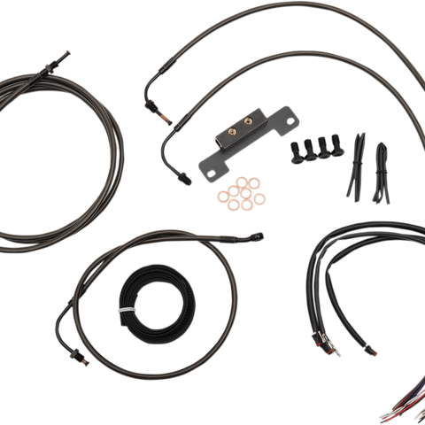 LA CHOPPERS Handlebar Cable/Brake Line Kit - Complete - 12