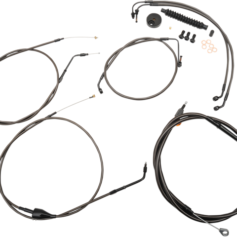 LA CHOPPERS Handlebar Cable/Brake Line Kit - 15