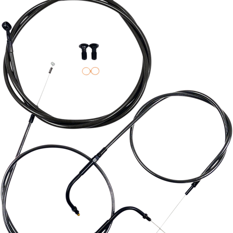 LA CHOPPERS Handlebar Cable/Brake Line Kit - 15