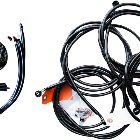 LA CHOPPERS Handlebar Cable/Brake Line Kit - Complete - 12