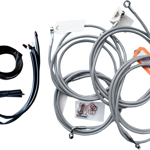 LA CHOPPERS Handlebar Cable/Brake Line Kit - Complete - 15