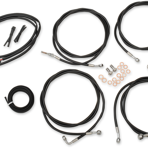 LA CHOPPERS Handlebar Cable/Brake Line Kit - Complete - 18