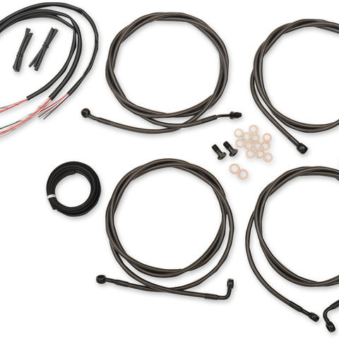 LA CHOPPERS Handlebar Cable/Brake Line Kit - Complete - 18
