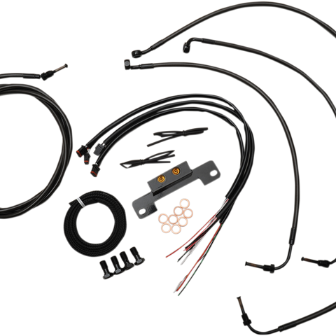 LA CHOPPERS Handlebar Cable/Brake Line Kit - Complete - 12