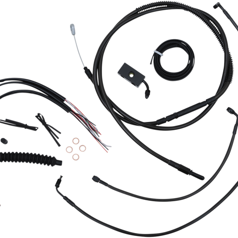 LA CHOPPERS Handlebar Cable/Brake Line Kit - Complete - 12