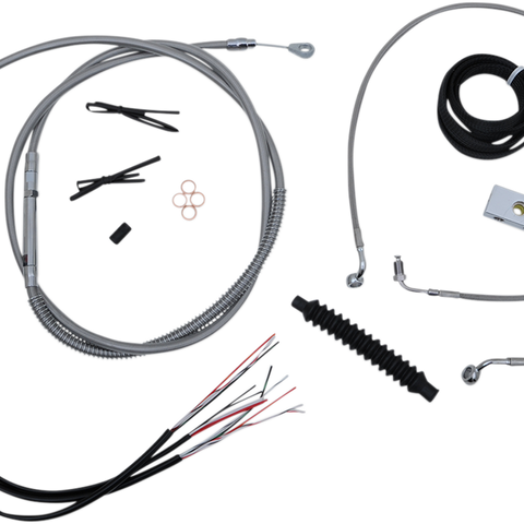LA CHOPPERS Handlebar Cable/Brake Line Kit - Complete - 15