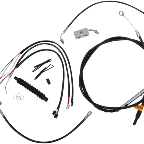 LA CHOPPERS Handlebar Cable/Brake Line Kit - Complete - 15