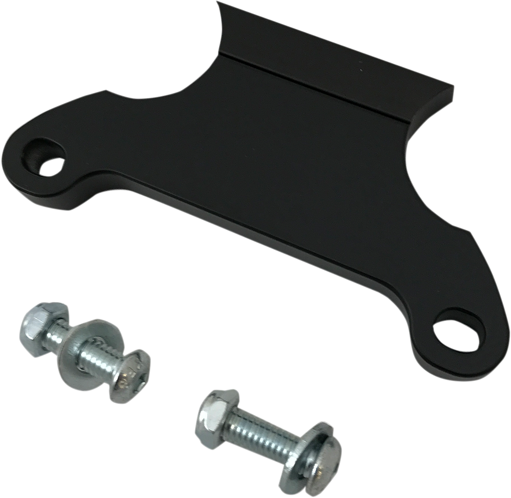 LA Choppers T-Bar Gauge Mount with Flat Black Finish - Part LA-7390-02M