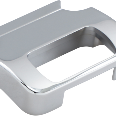 LA Choppers T-Bar Gauge Mount for 1-Inch Diameter Bars - Chrome Finish, Part LA-7391-00