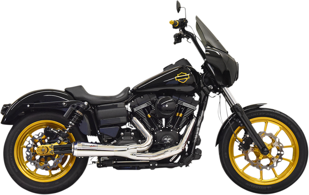 BASSANI XHAUST Ripper 2:1 Exhaust System - Chrome (Part Number: 1D6C)