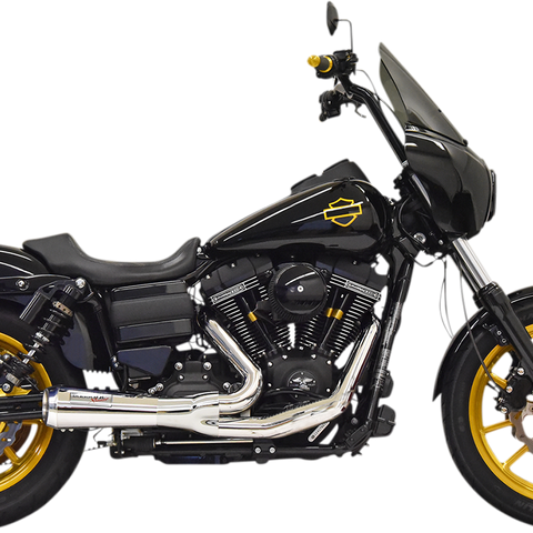 BASSANI XHAUST Ripper 2:1 Exhaust System - Chrome (Part Number: 1D6C)