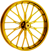 Arlen Ness Y-Spoke Front Rim - 21x3.5 inches, Gold - Part 71-547