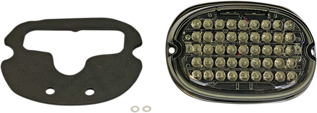 CUSTOM DYNAMICS CD-TL-NW-S Smoke No Window Taillight for Harley-Davidson Low Rider and Tri Glide Models