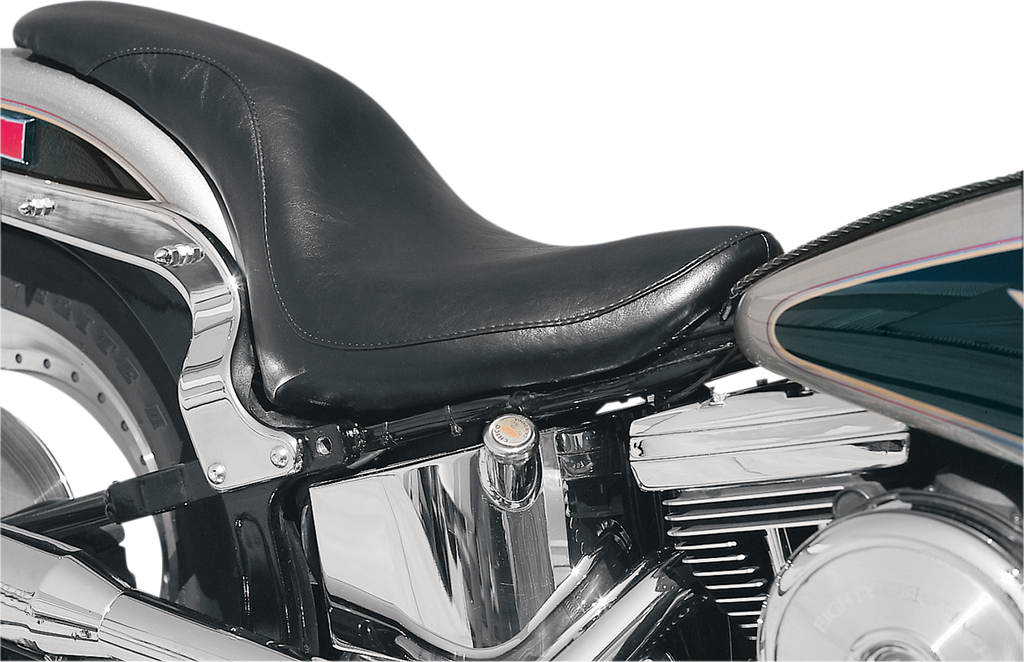 SADDLEMEN Seat - Profiler* - Black - Smooth - Softail 8885FJ - Team Dream Rides