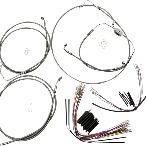 MAGNUM SHIELDING Control Cable Kit - XR - Stainless Steel 589021 - Team Dream Rides
