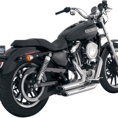 Vance & Hines Shortshots Staggered Exhaust System - Chrome 17219