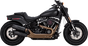 Vance & Hines Black Hi-Output Mufflers 46547 for Harley Fat Bob