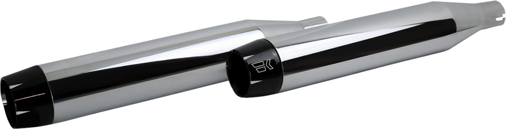 Khrome Werks 3-1/2 Inch Slip-On Mufflers Chrome 202520 – Deep Tone Performance Exhaust