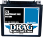 Drag Specialties AGM Battery YTX20HL FT, Part Number CTX20HL FA FT