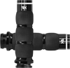 Khrome Werks Turbine Grips - Air Cushion Black for TBW Models, Part 500130