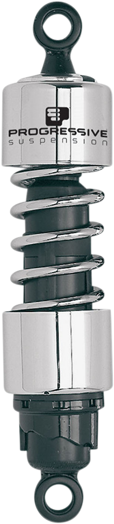 Progressive Suspension 412 Series Shock for Harley - 12.5 inch Standard/Heavy Duty Black 412-4205C