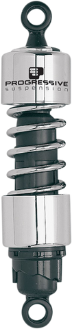 Progressive Suspension 412 Series Shock for Harley - 12.5 inch Standard/Heavy Duty Black 412-4205C