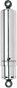Progressive Suspension 412 Series Shock - 11 Inch Standard Chrome for Harley Models 412-4070C