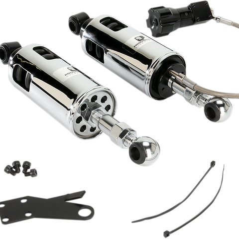 PROGRESSIVE SUSPENSION 422 Series Shocks with Rap - Chrome - Standard 422-4103C - Team Dream Rides
