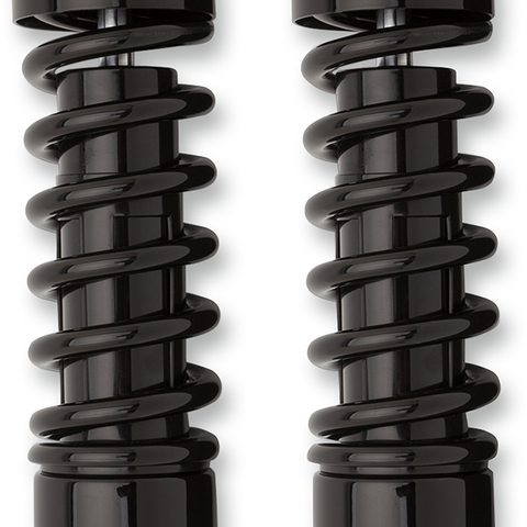 Progressive Suspension 412 Cruiser Series Shock Absorbers for Motorcycles - 14.25 Inches, Black Finish