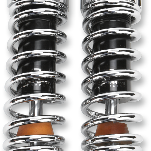 PROGRESSIVE SUSPENSION 444 Series Shock - Chrome - Standard - 11.5