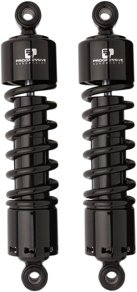 Progressive Suspension 412 Series Shock - 11 Inch Standard Black for Harley Dyna 412-4037B