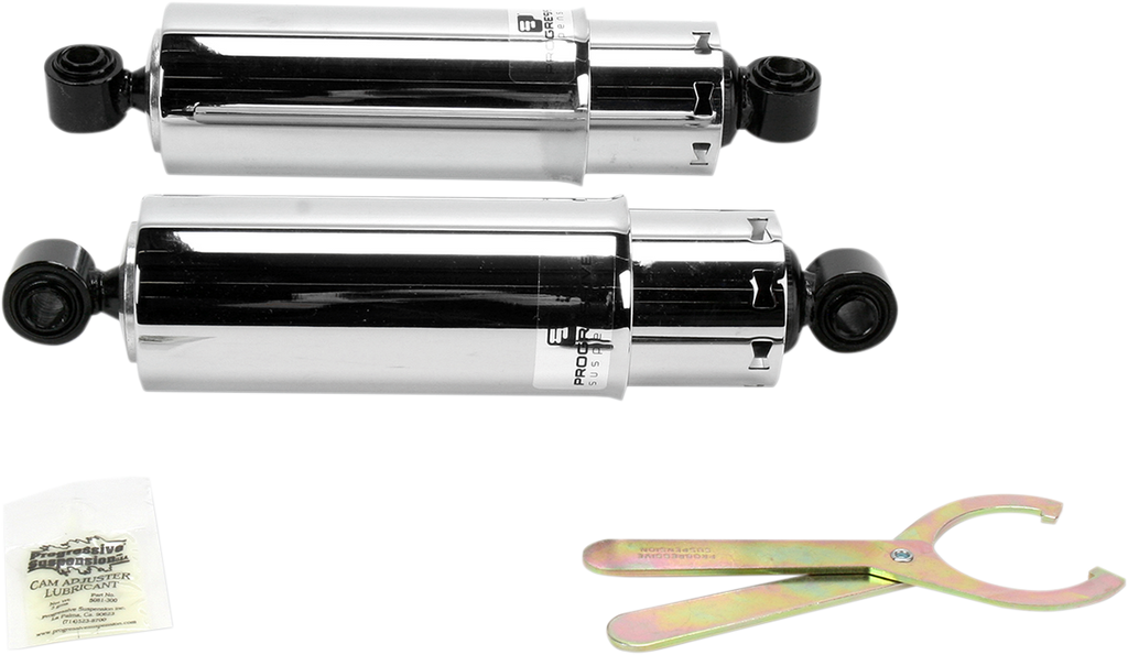Progressive Suspension 412 Series Shock - 11 Inch Standard Chrome for Harley Dyna 412-4041C