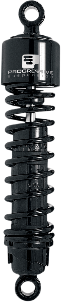 Progressive Suspension 412 Series Shock for Harley-Davidson, 12.5 inch, Black - Part Number 412-4001B