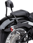 COBRA Backrest Kit - 11" - Black - Softail 602-2027B - Team Dream Rides