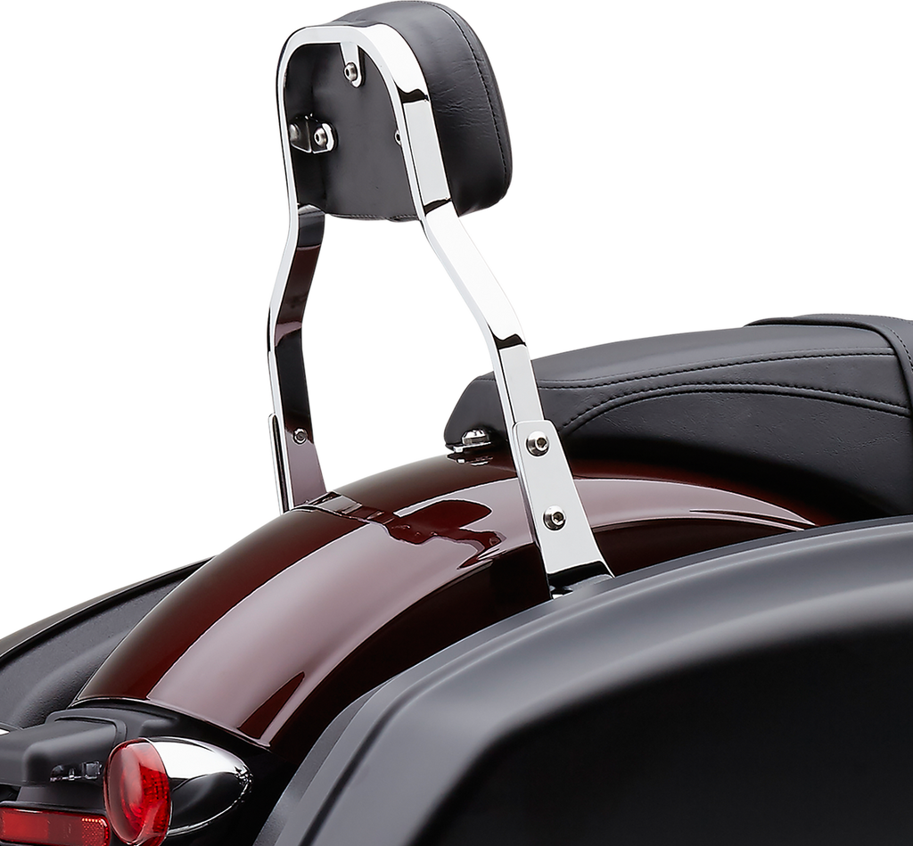 COBRA Backrest Kit - 11" - Chrome - FLSB 602-2031 - Team Dream Rides