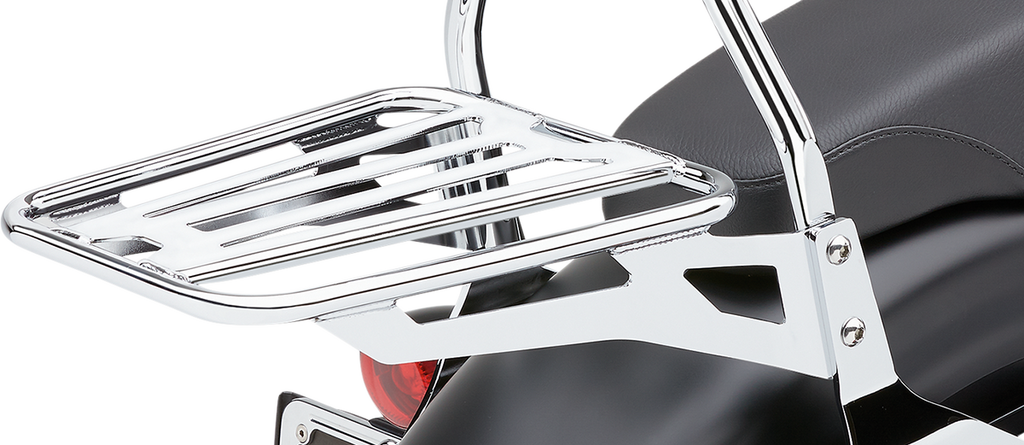 COBRA Sissy Bar Luggage Rack Chrome Tubular 602-3501 for Cobra Detachable Backrest