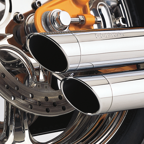 COBRA Speedster Slashdown Exhaust - Chrome - '91-'05 Dyna 6855 - Team Dream Rides